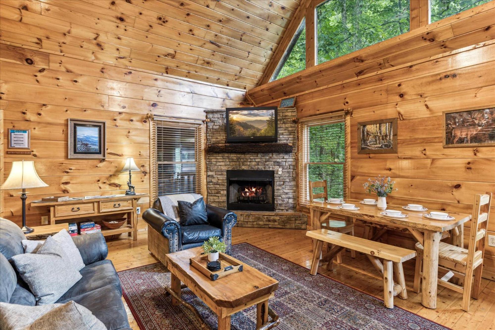 Brave Eagle Cabin 세비어빌 외부 사진